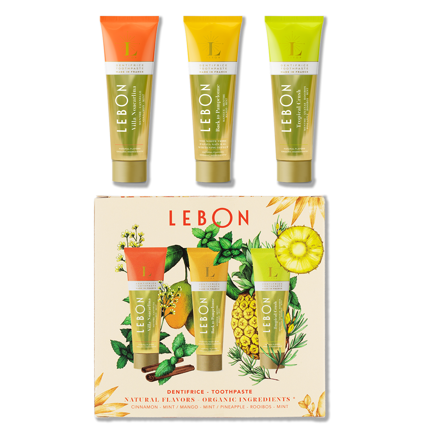 Pack dentifricos Lebon