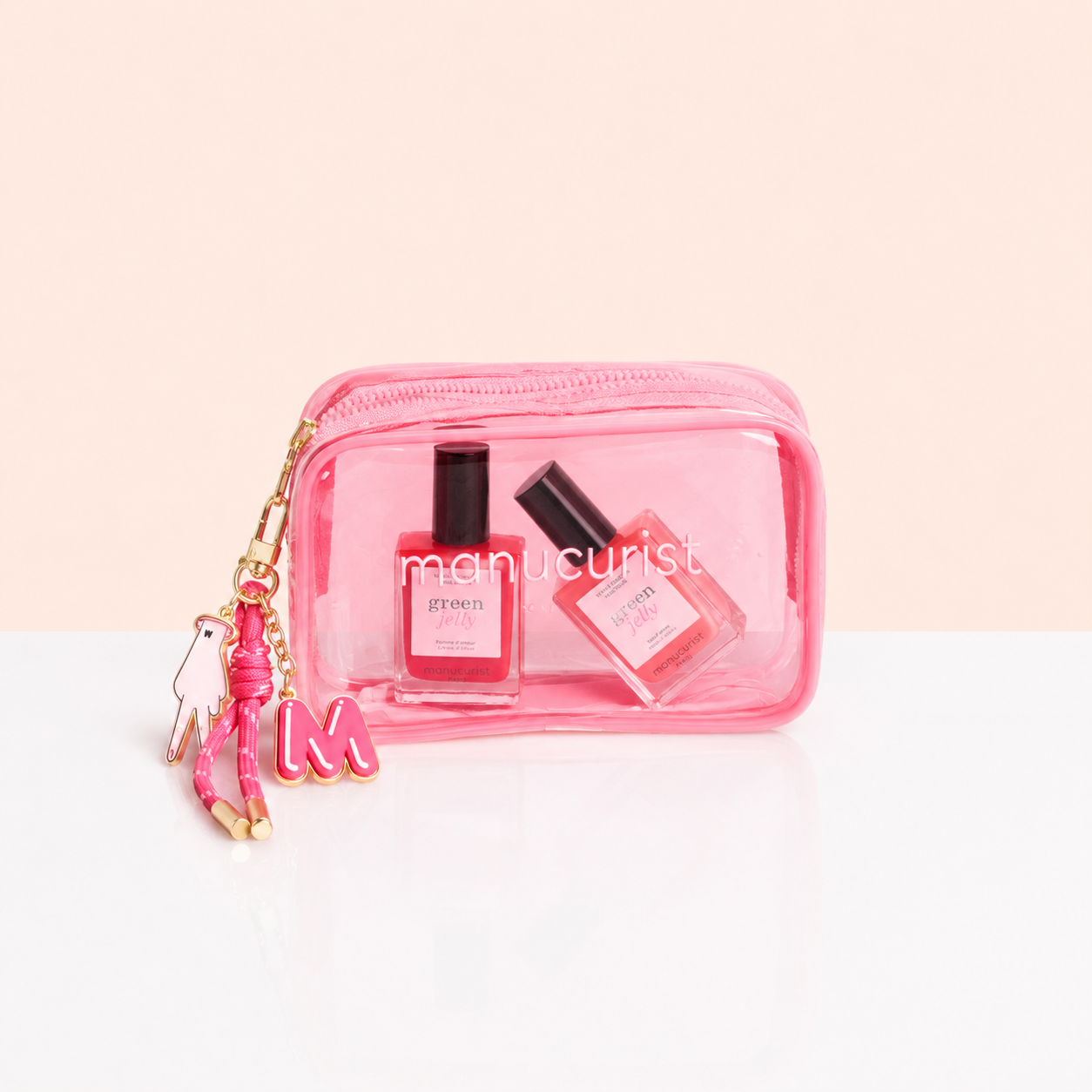 Manucurist - Mini neceser - Green™ Jelly + Charm