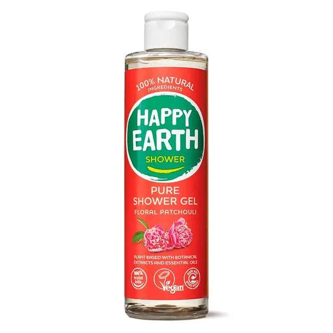 Happy Earth - Natural Floral Patchouli Shower Gel