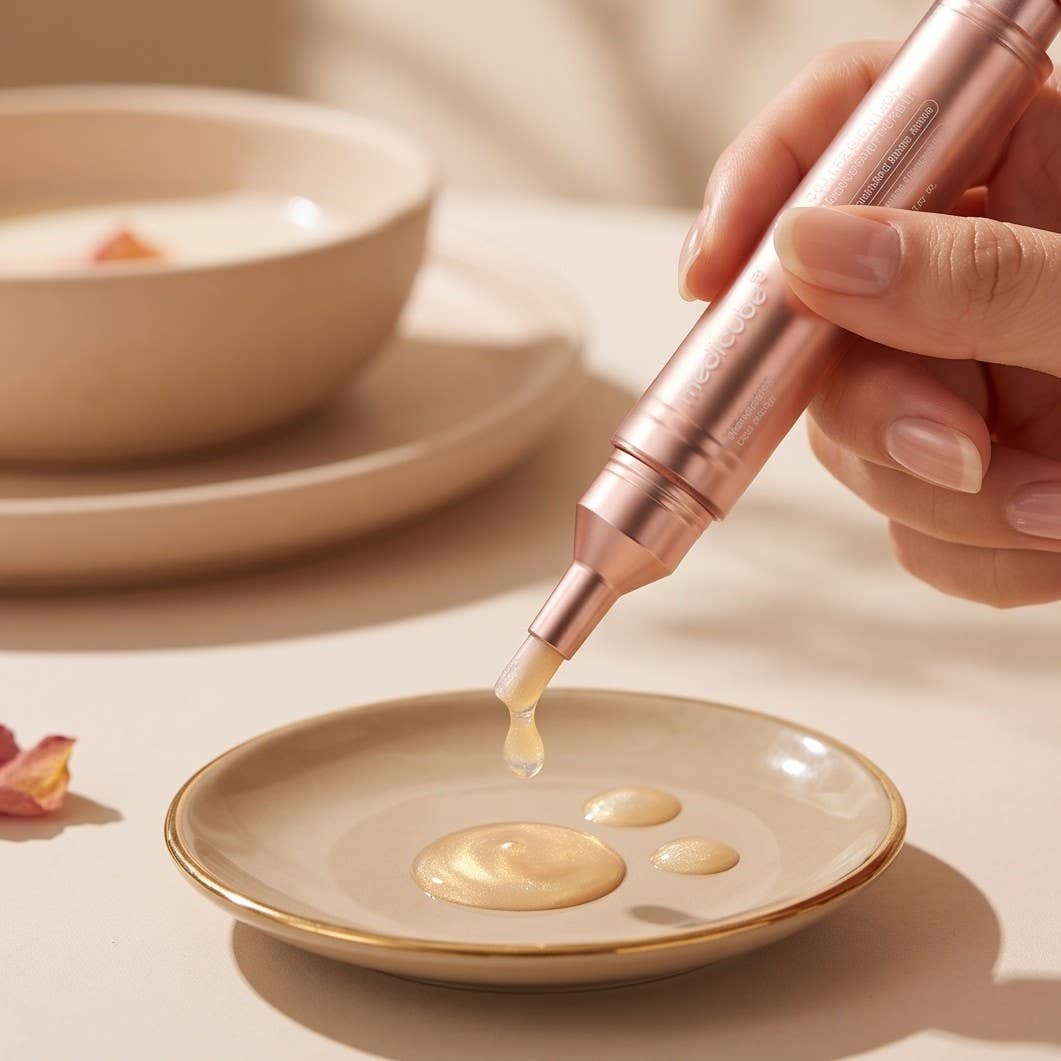 Detalle del envase Medicube Collagen Glow Booster Serum