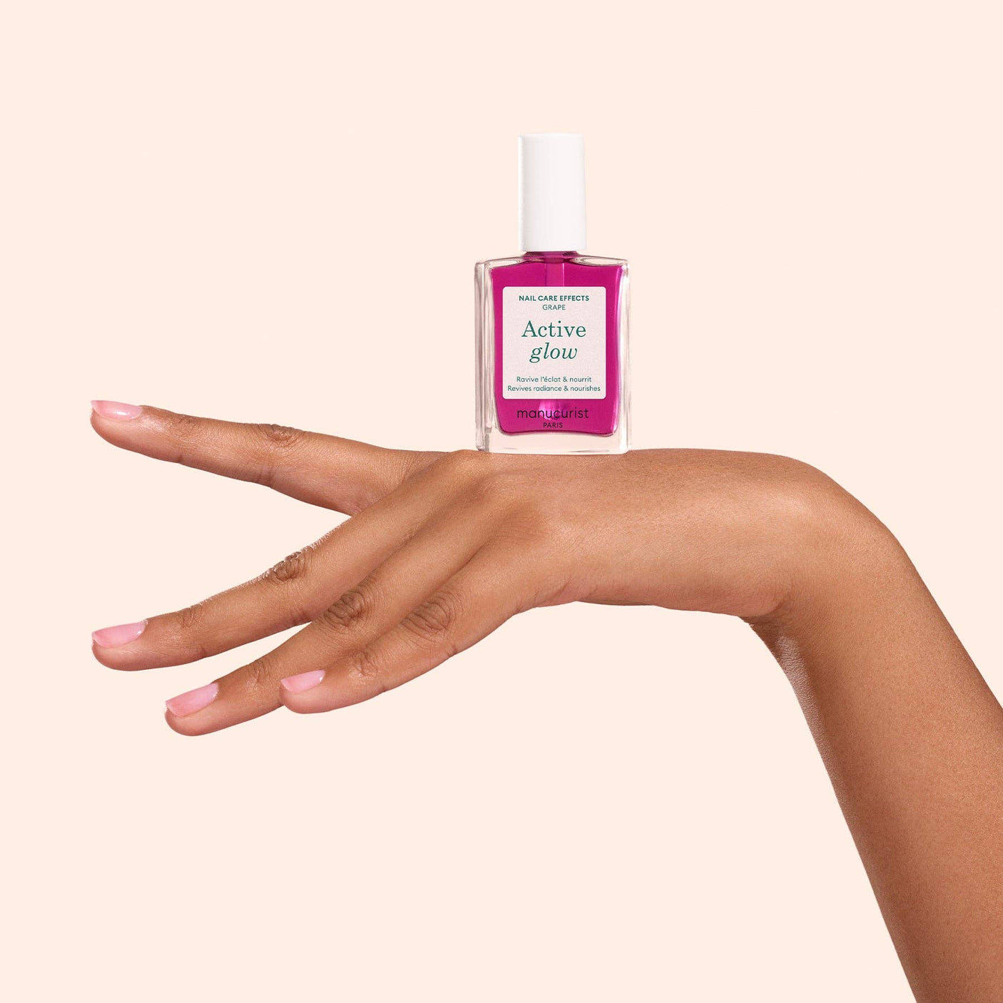 Esmalte de uñas - Active Glow Grape - Manucurist | Cuidado de uñas (foto 2)