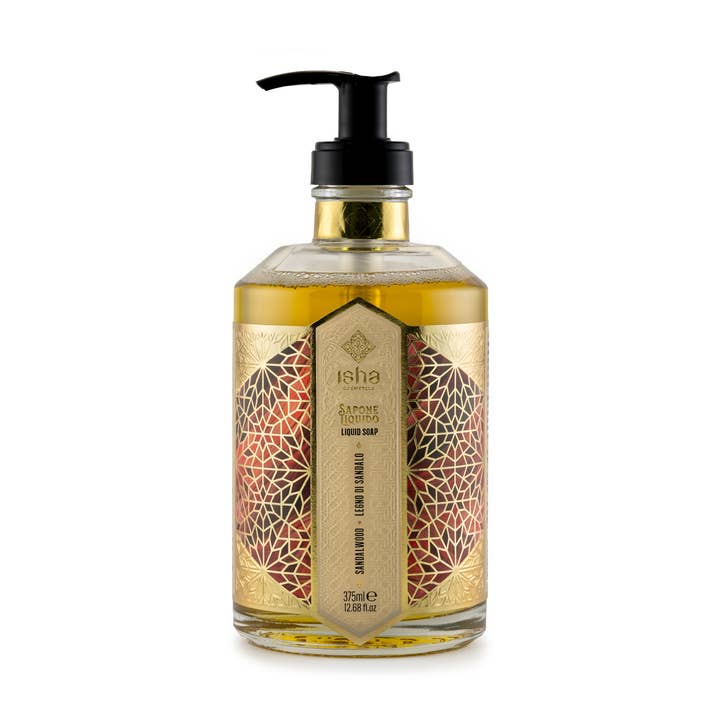 Envase de ISHA Jabón líquido Sándalo 375 ml