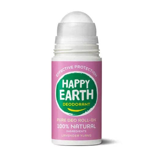 Happy Earth - Happy Earth Natural Deodorant Roll-On Lavender Ylang 75ml