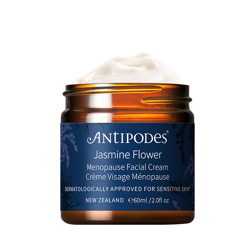 Crema facial para la menopausia con flor de jazmín (60 ml)