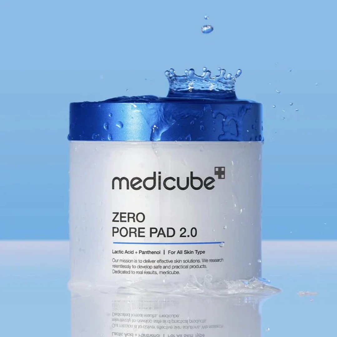 Detalle del envase Medicube Zero Pore Pad 2.0