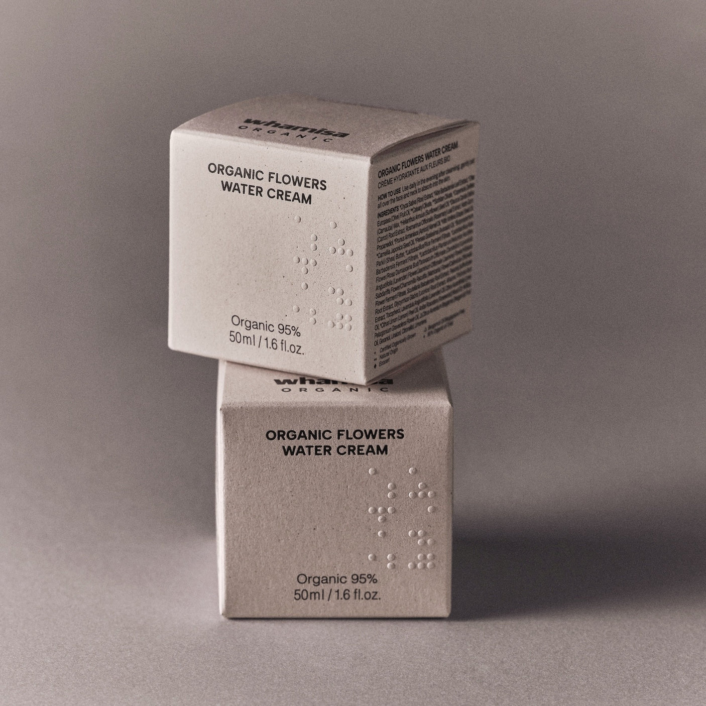 Moisturizing cream with organic fermented flowers 50 ml