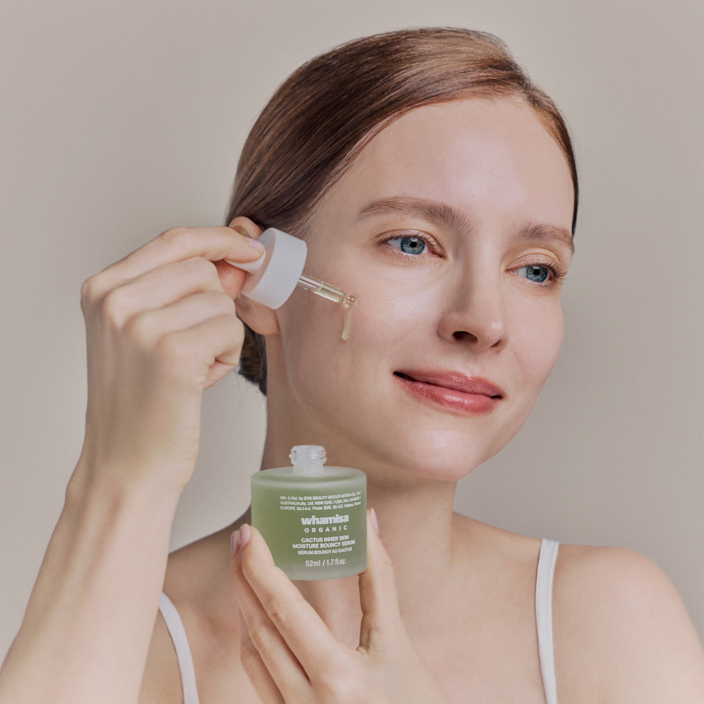 Whamisa Bouncy Prickly Pear Plumping Facial Serum 33ml