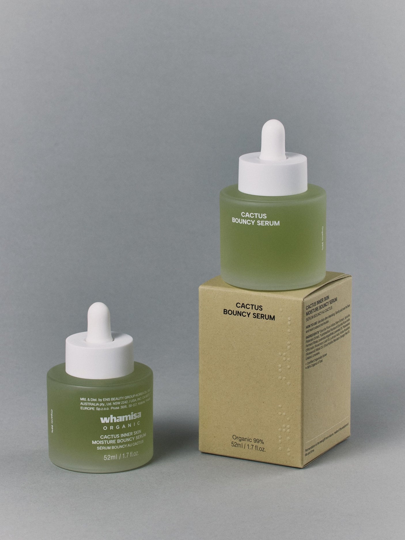 Whamisa Bouncy Prickly Pear Plumping Facial Serum 33ml