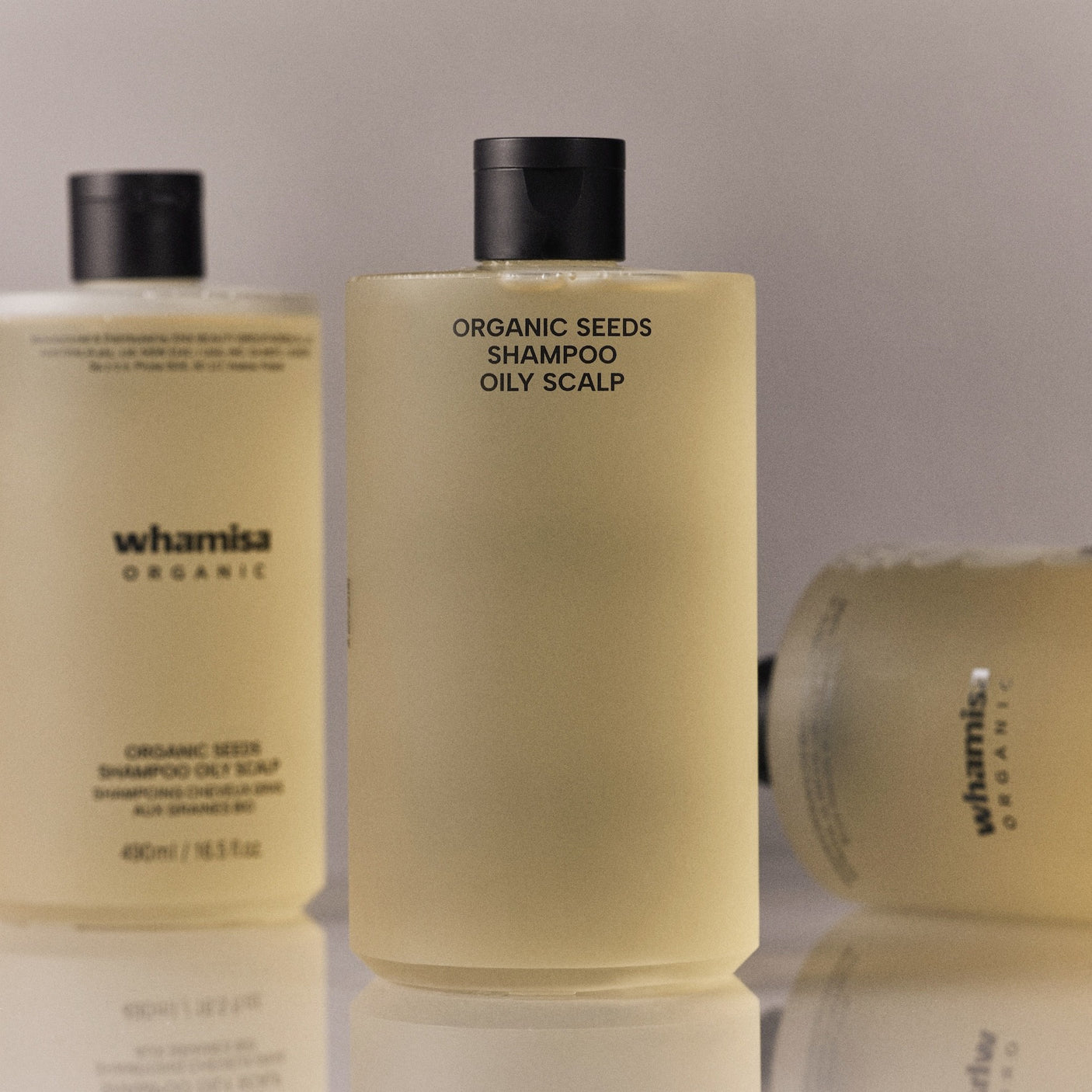 Organic shampoo with seeds for oily scalp 490 ml