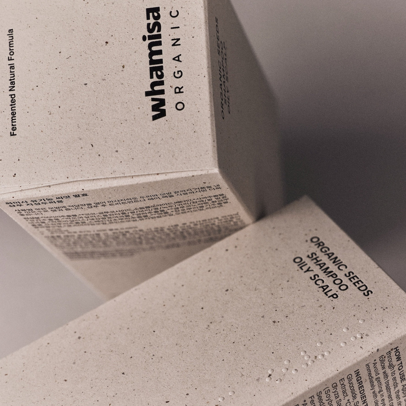 Organic shampoo with seeds for oily scalp 490 ml