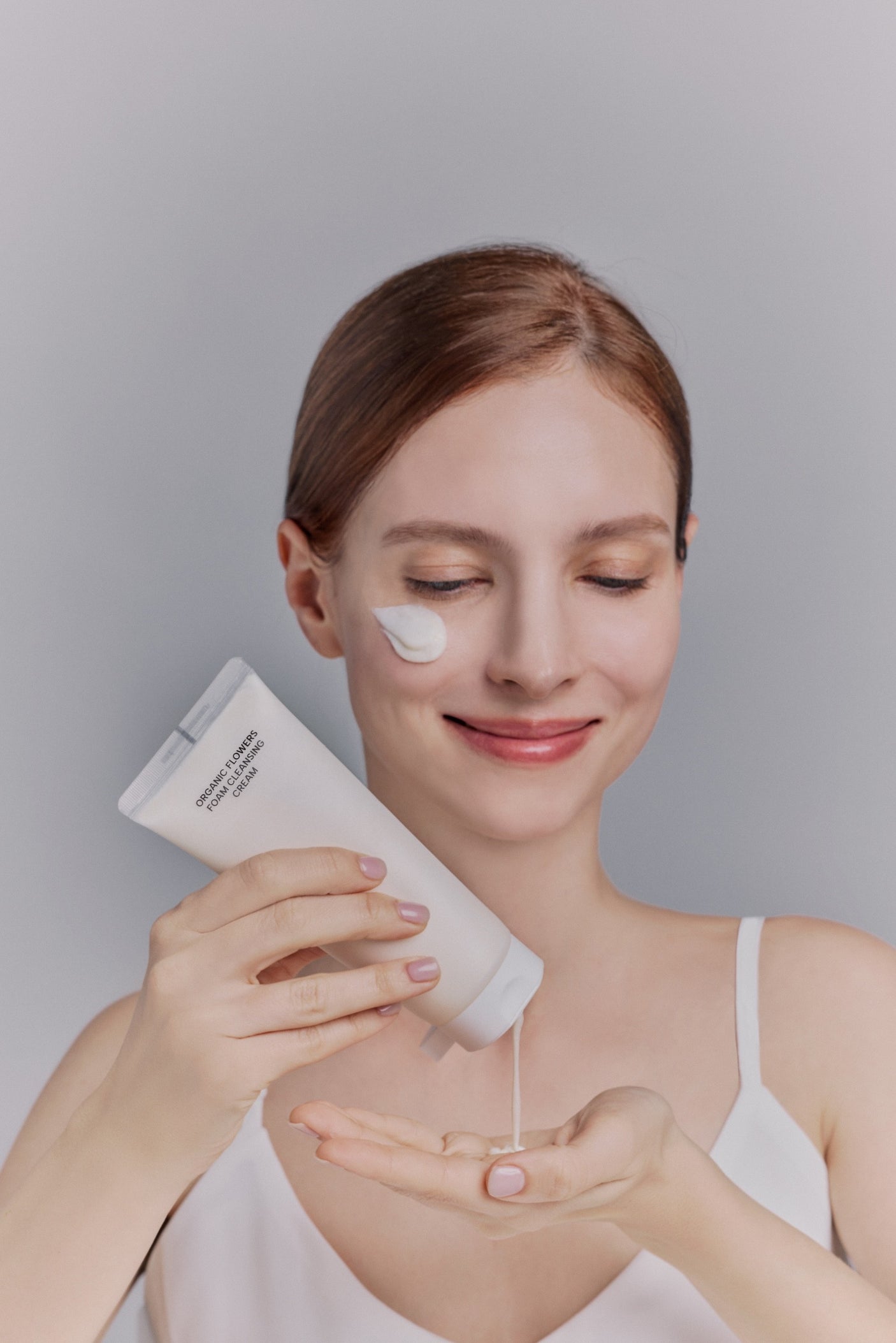 Crema Limpiadora en Espuma de Flores Orgánicas 150 ml