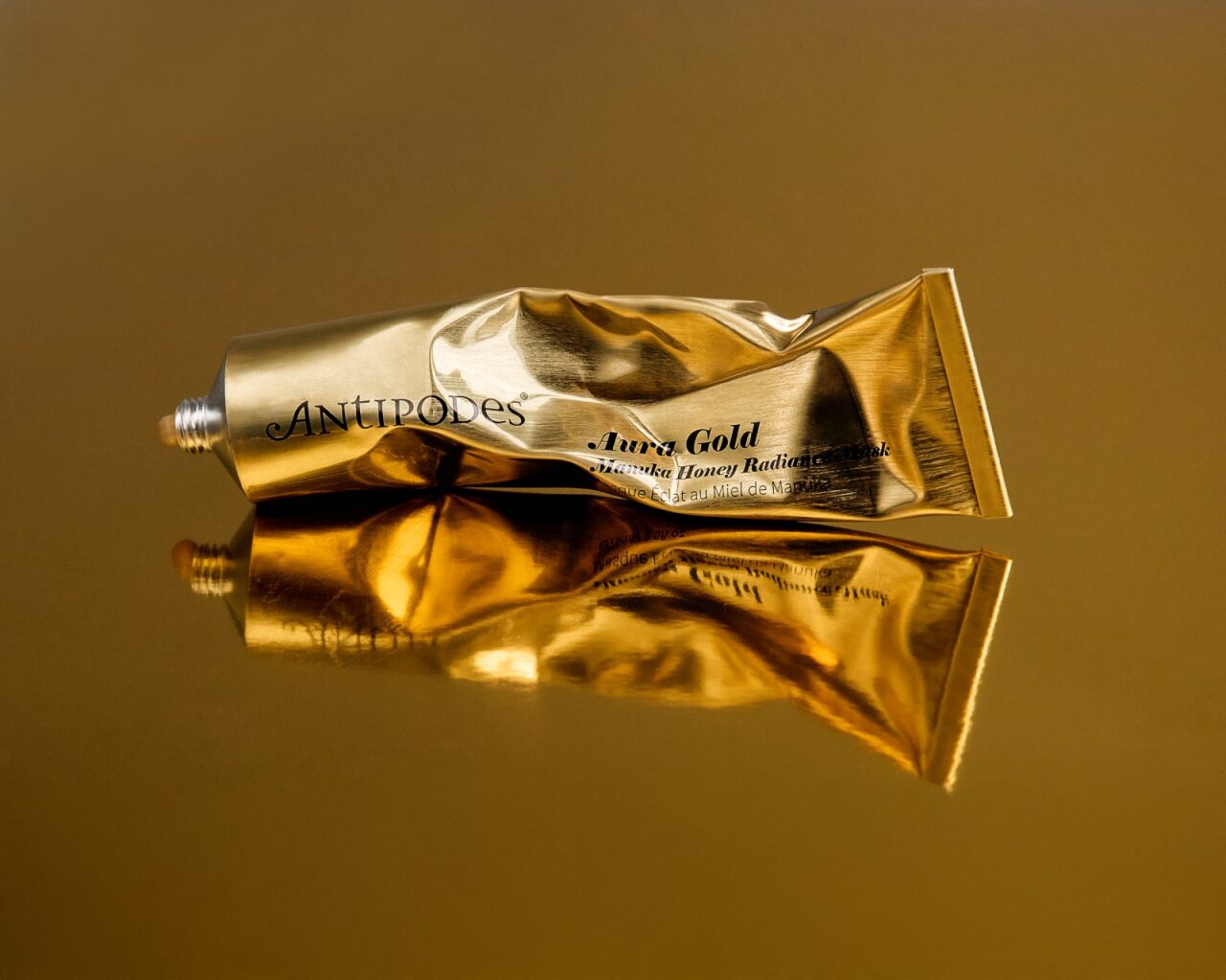 Mascarilla radiante de miel de Manuka Aura Gold de 75 ml