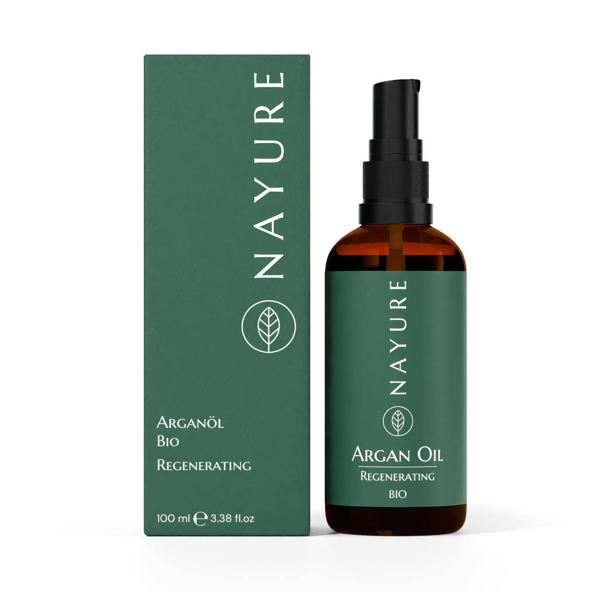 Envase de Nayure Aceite de argán Bio 100 ml