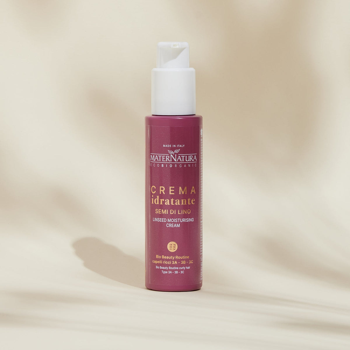 Maternatura Crema para rizos tipo 3 con semillas de lino 100 ml