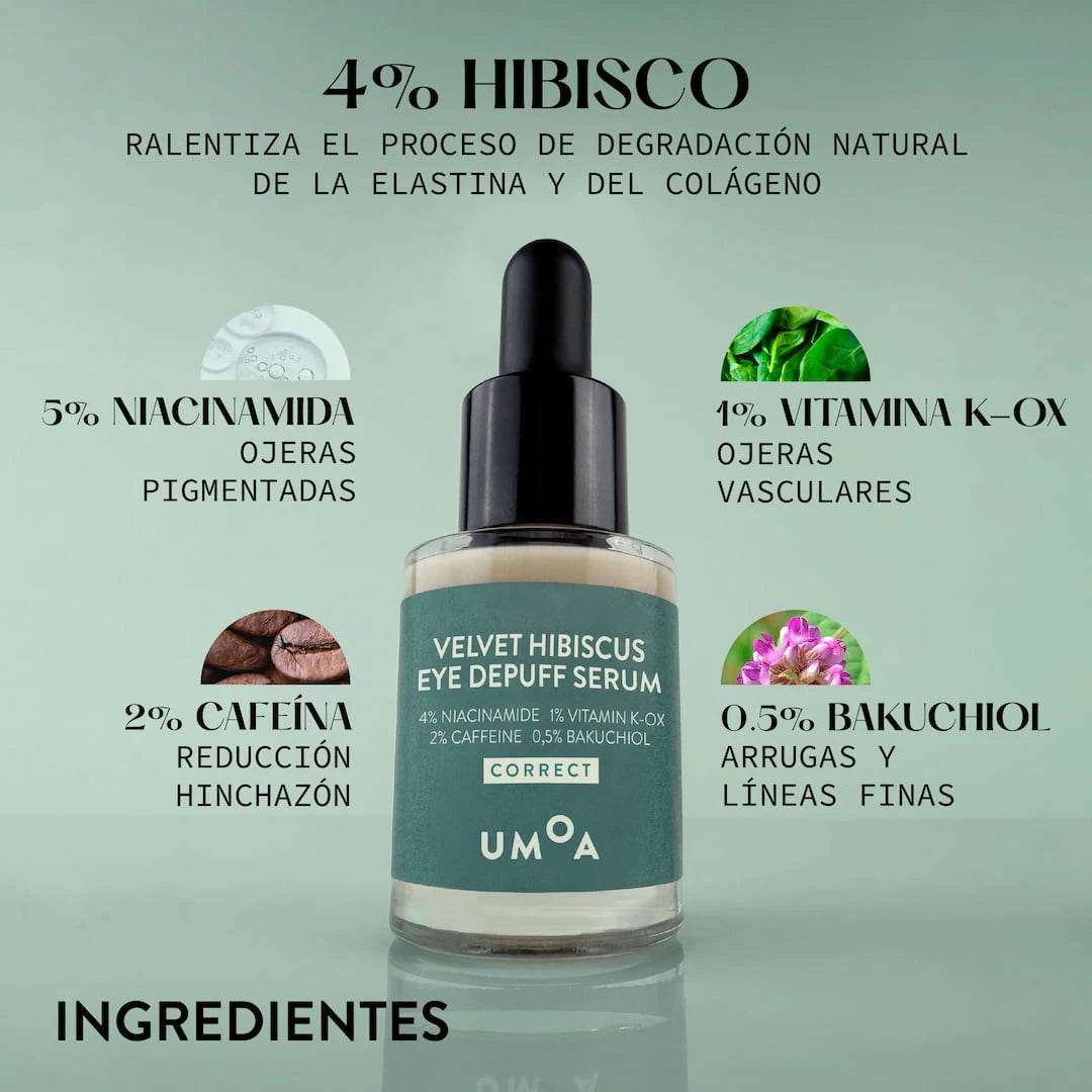 Contorno de Ojos Antioxidante con Hibisco 15 ml