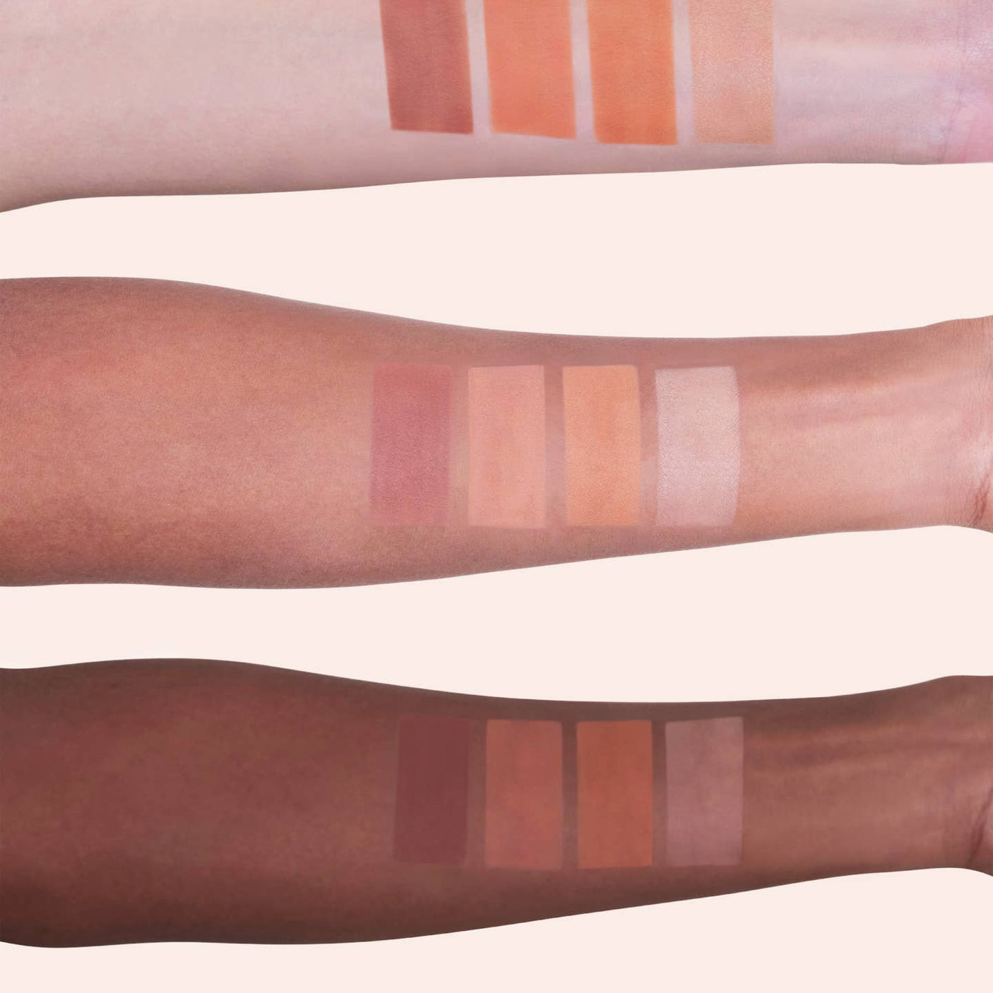 Certified organic and vegan complexion palette