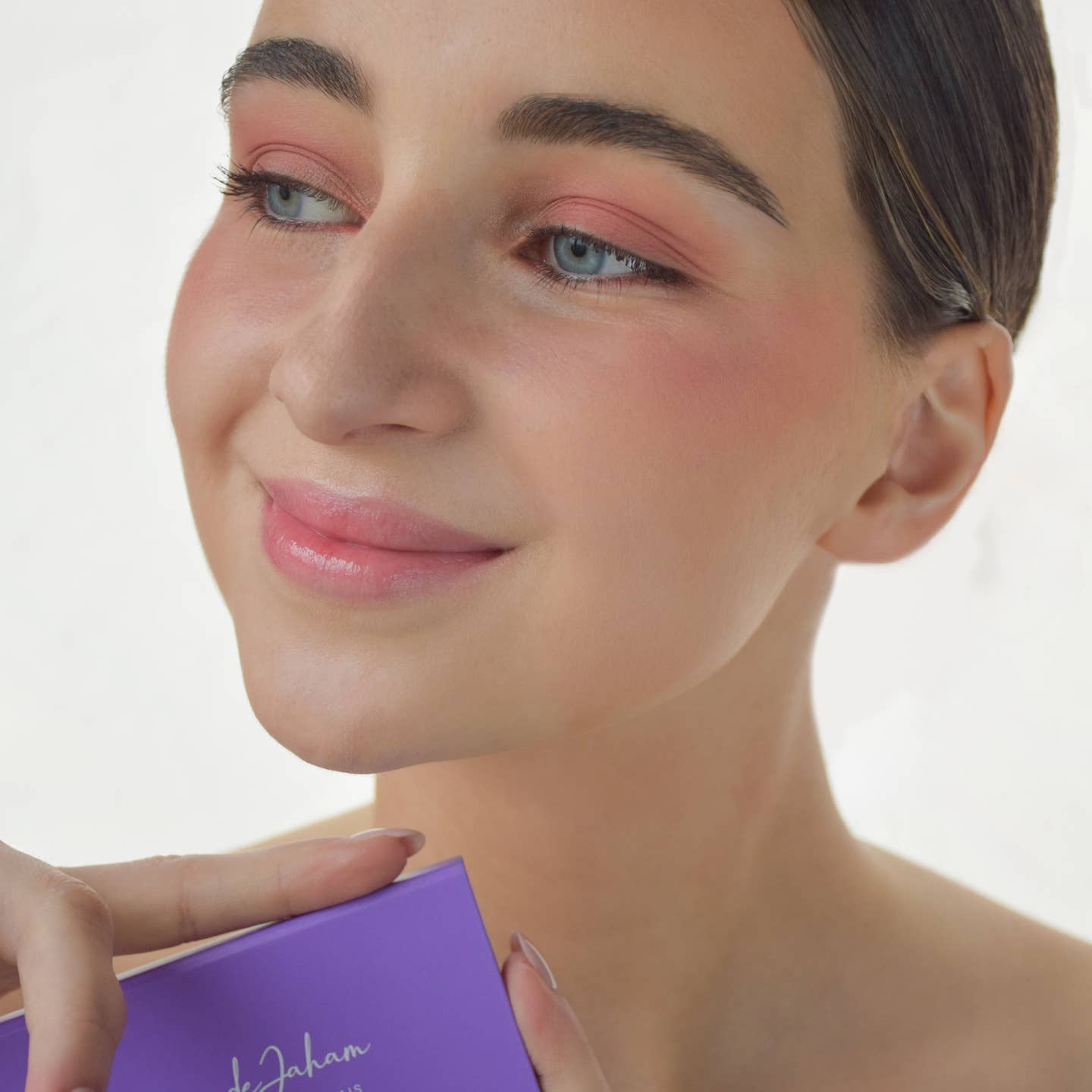 Paleta de sombras de ojos certificadas orgánicas y veganas