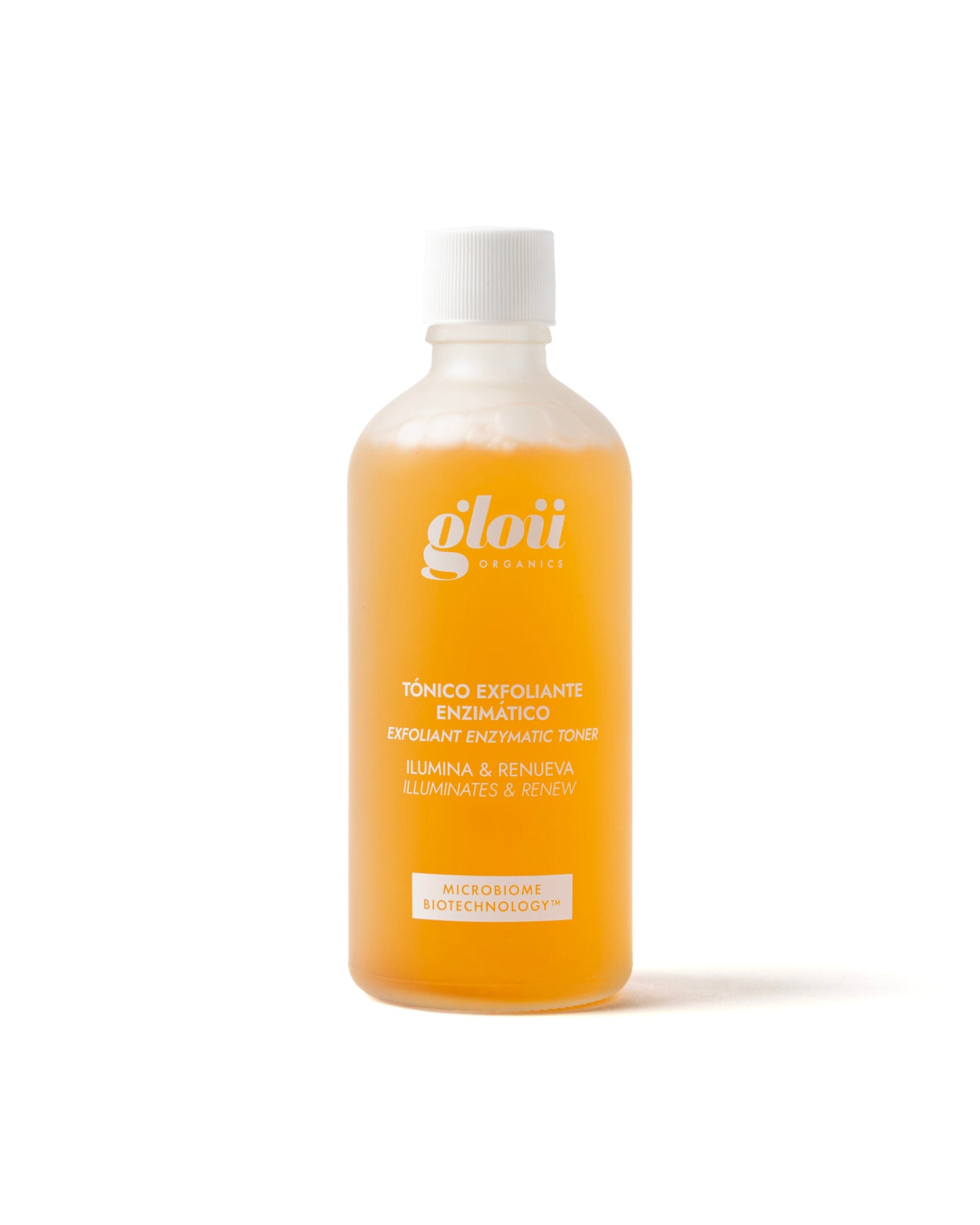 Tónico facial exfoliante enzimático con AHA, Vit C, Kombucha 100 ml