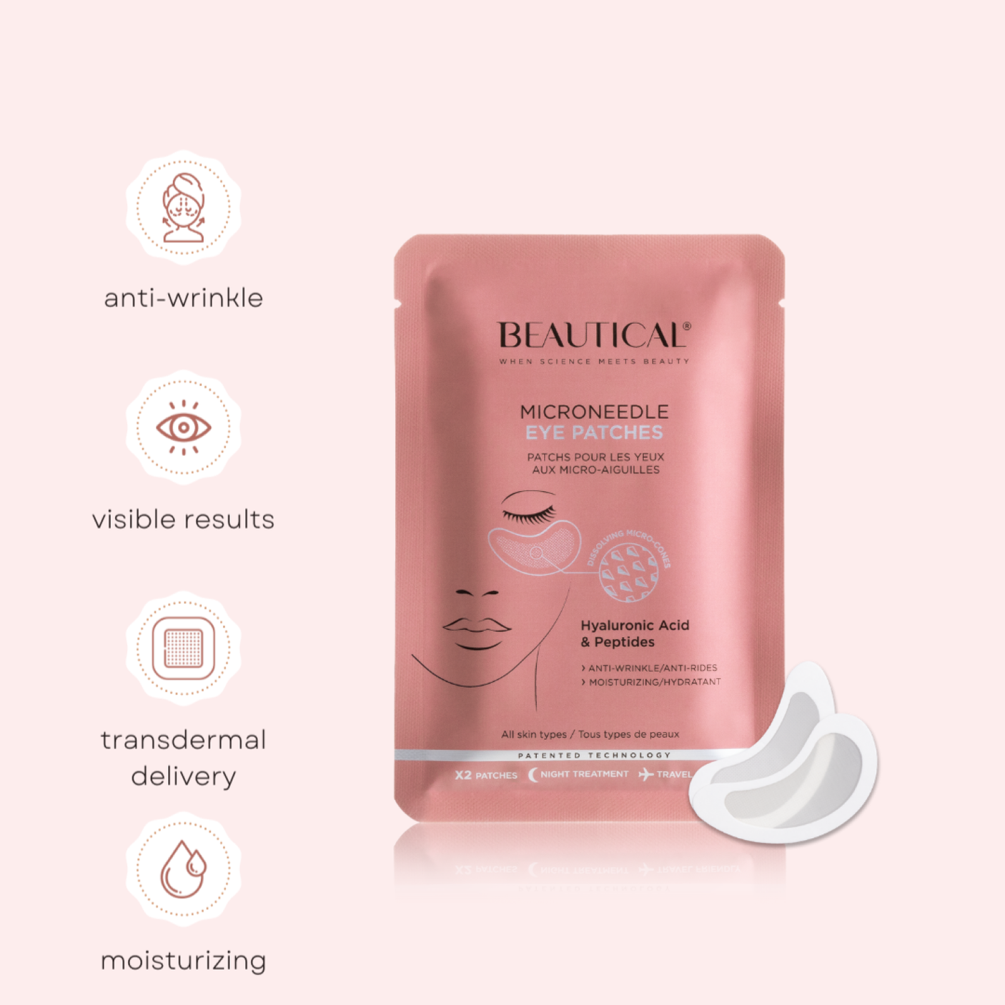 Beautical Microneedle Eye Patches