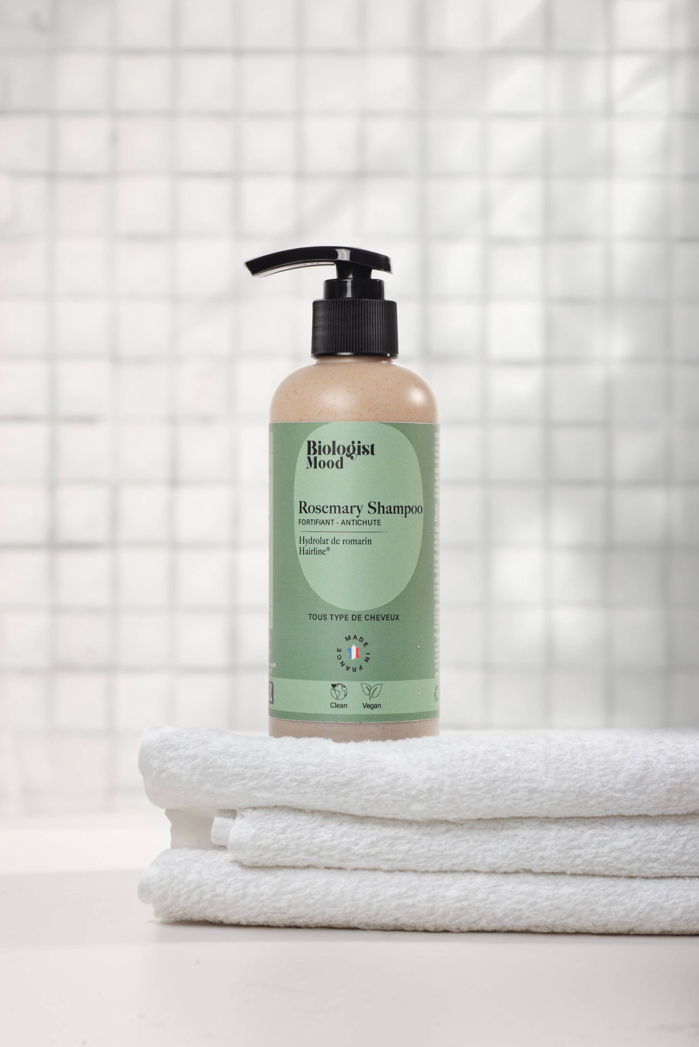 Anti-hair loss shampoo with organic rosemary 200 ml