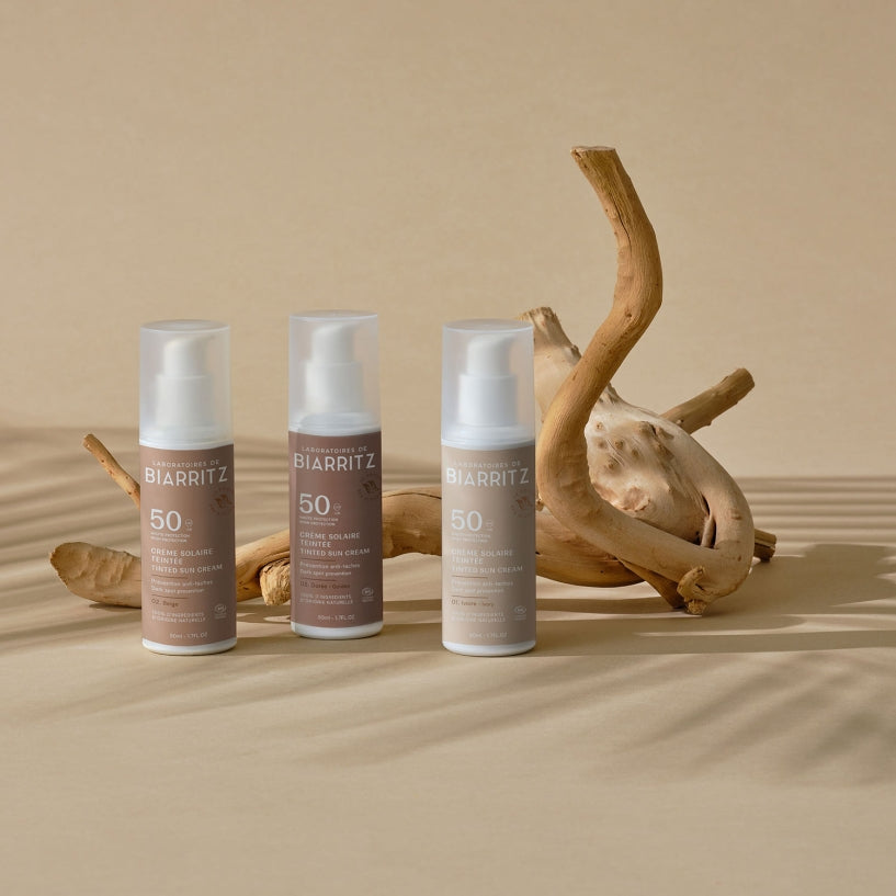 Facial Sun Protection With Color SPF 50