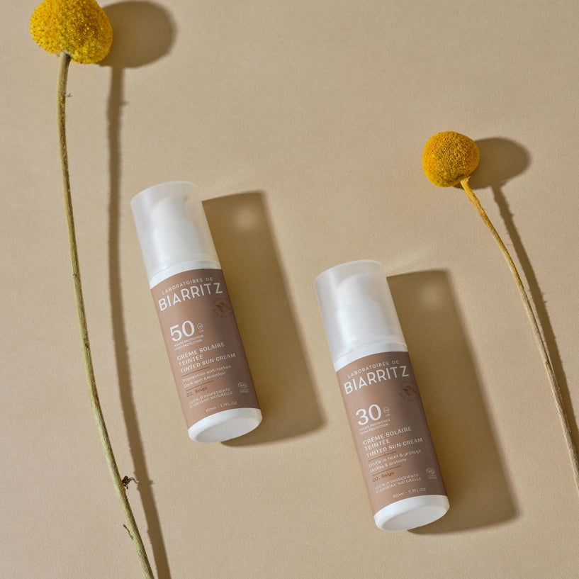 Facial Sun Protection With Color SPF 50