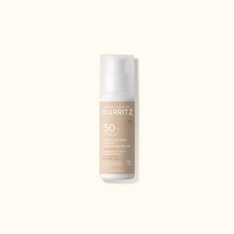 Facial Sun Protection With Color SPF 50