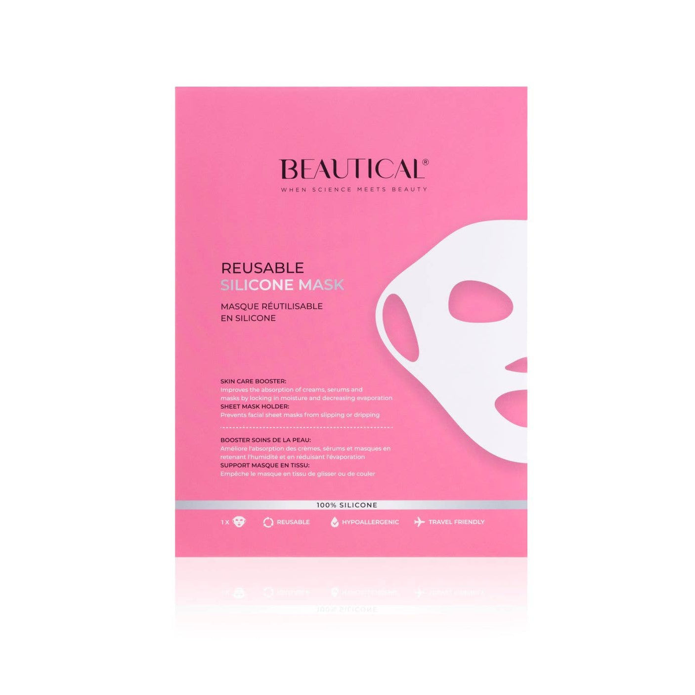 BEAUTICAL reusable silicone mask