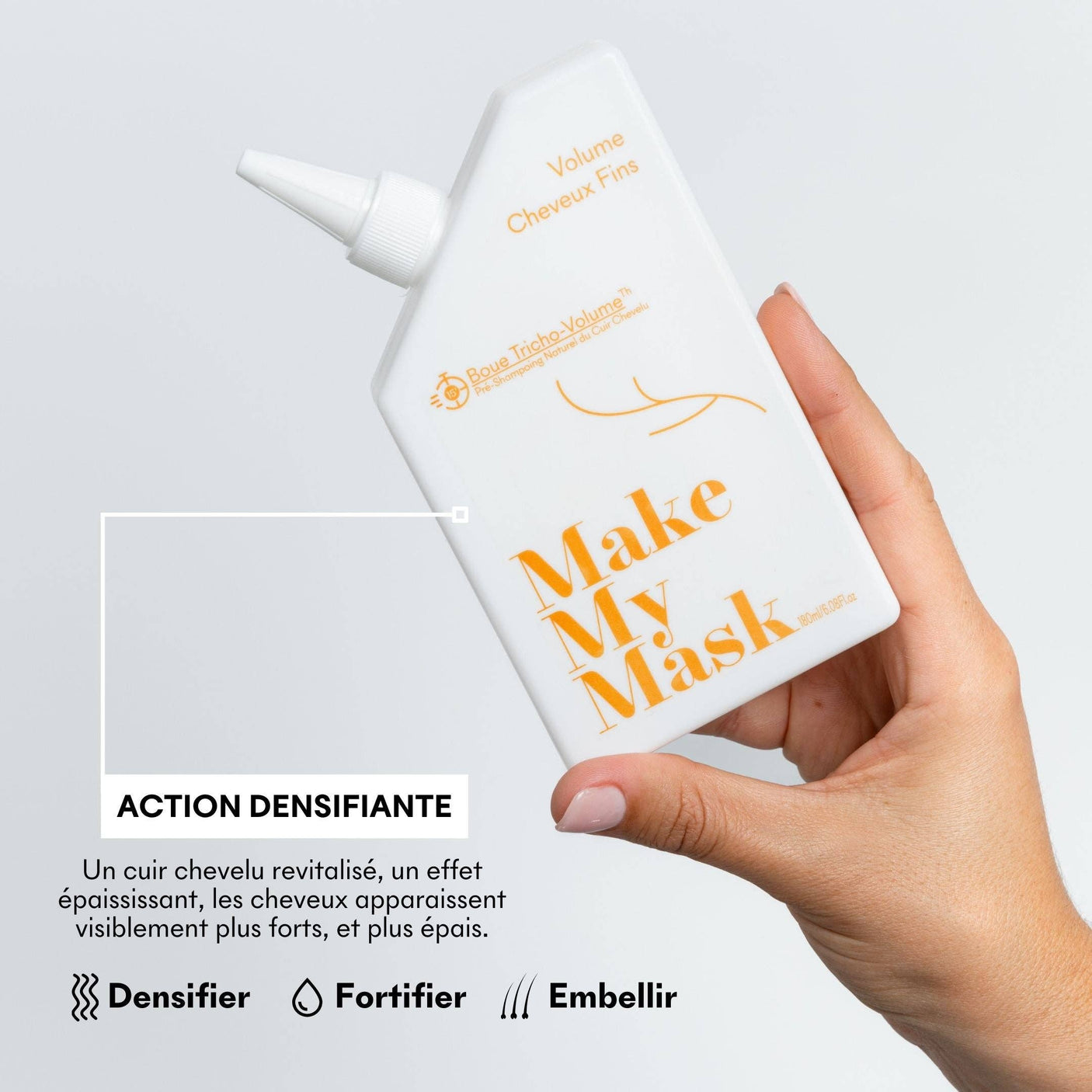 Barro para Cabello fino Tricho-Volume