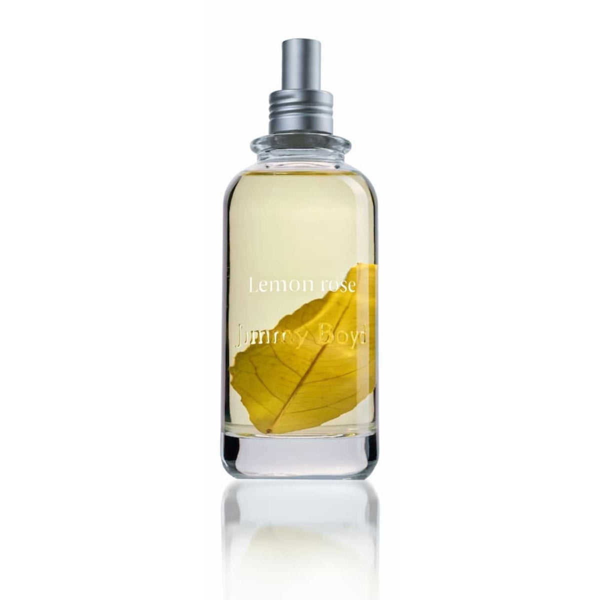 Envase de Jimmy Boyd Lemon & Rose Fragancia natural 200 ml