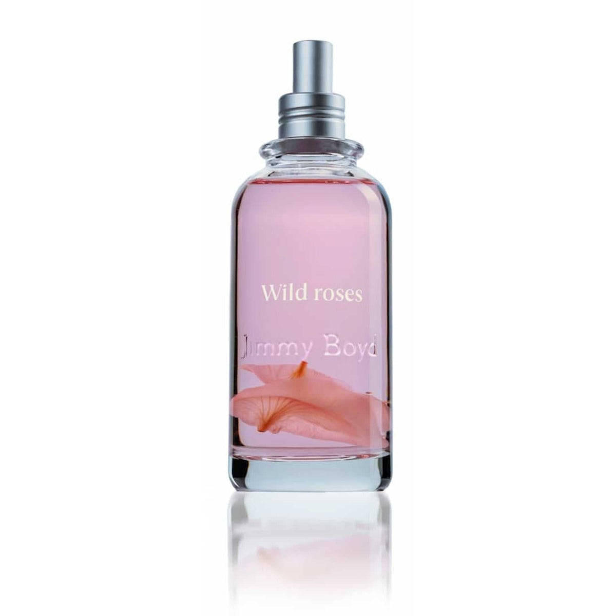 Envase de Jimmy Boyd Wild Roses Fragancia natural 200 ml