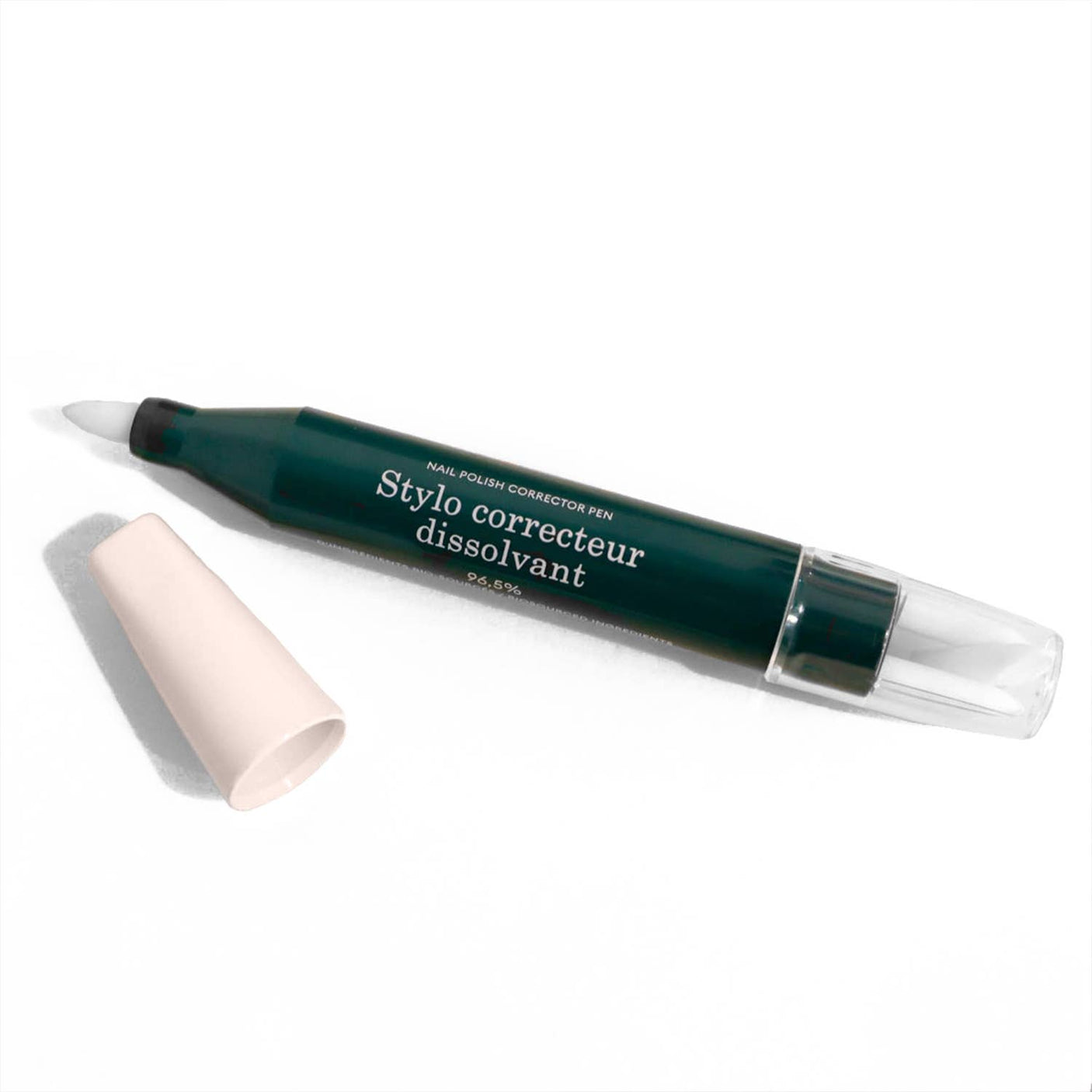 Lápiz corrector de esmalte de uñas Manucurist con puntas de recambio, accesorio de precisión en Biovardi.