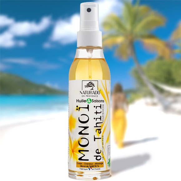 Envase de Naturado Aceite Monoï 4 Saisons Tiaré 150 ml