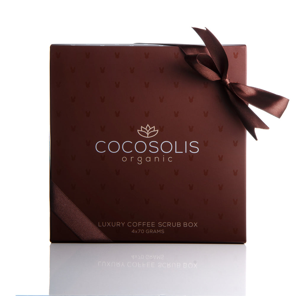 Cocosolis Luxury Coffee Scrub Box – Set de Exfoliación Corporal y Renovación Orgánica