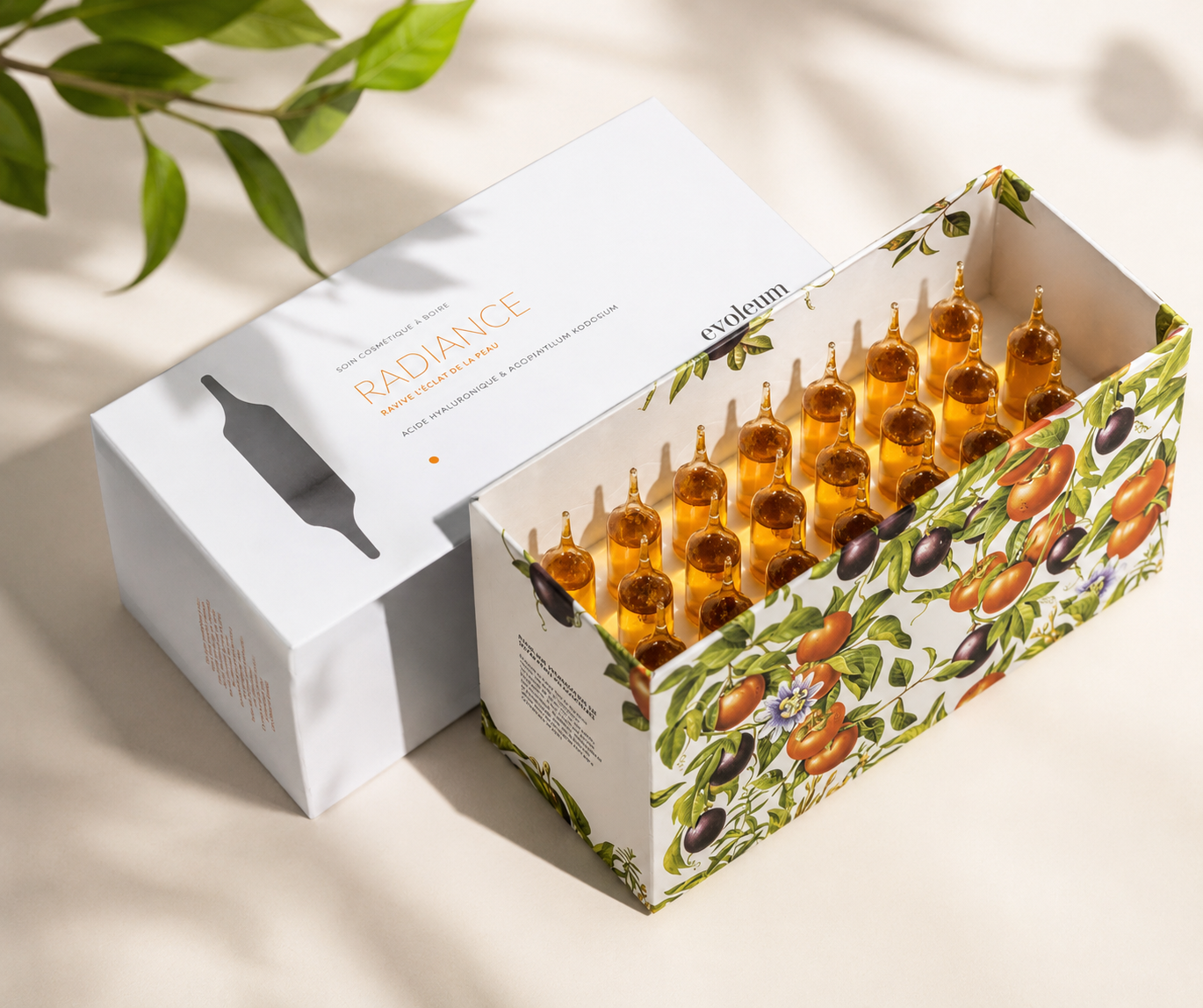 Radiance Ampoules by Evoleum Paris | Glow & Hydration Treatment