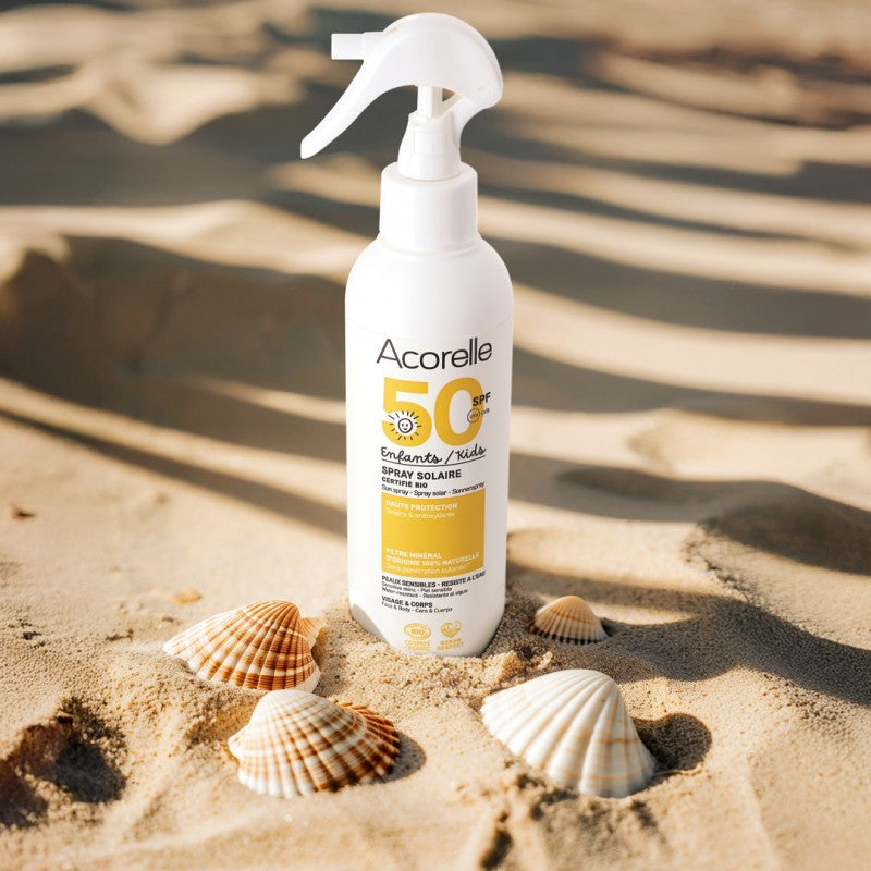 Proteccion solar mineral ecológica para niños Spf 50- 150 ml