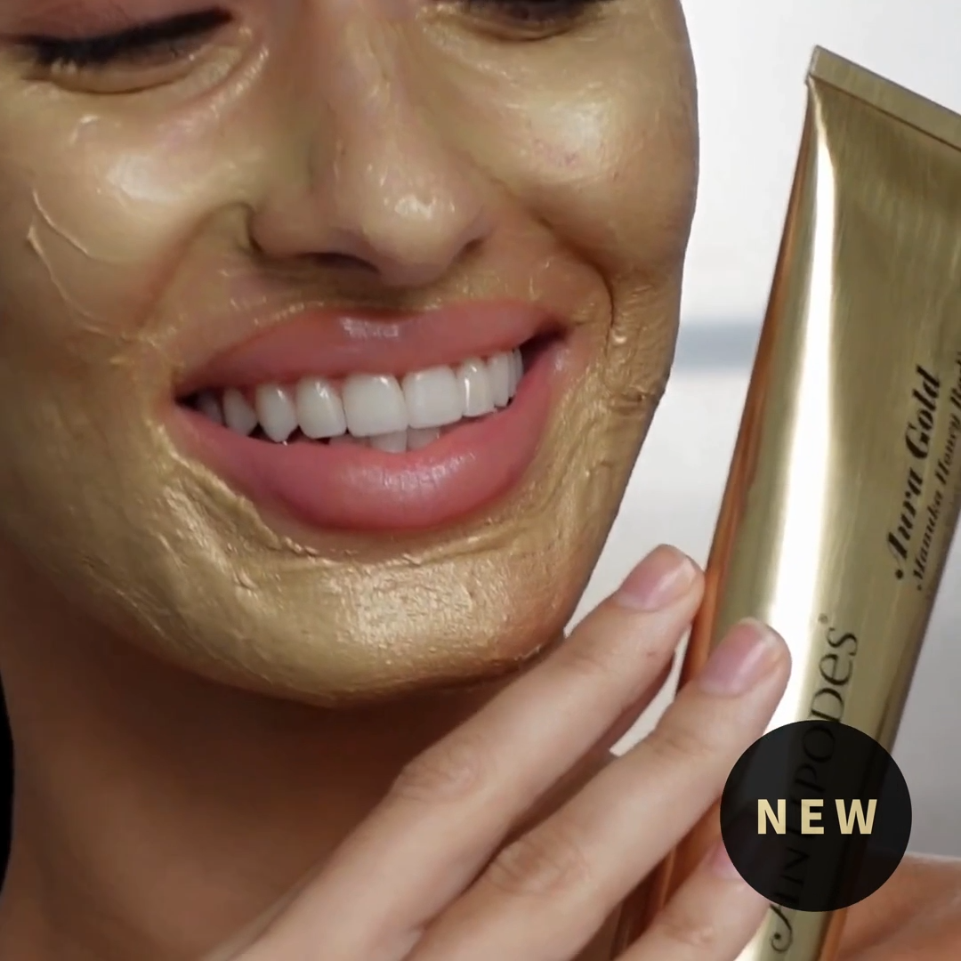 Mascarilla radiante de miel de Manuka Aura Gold de 75 ml