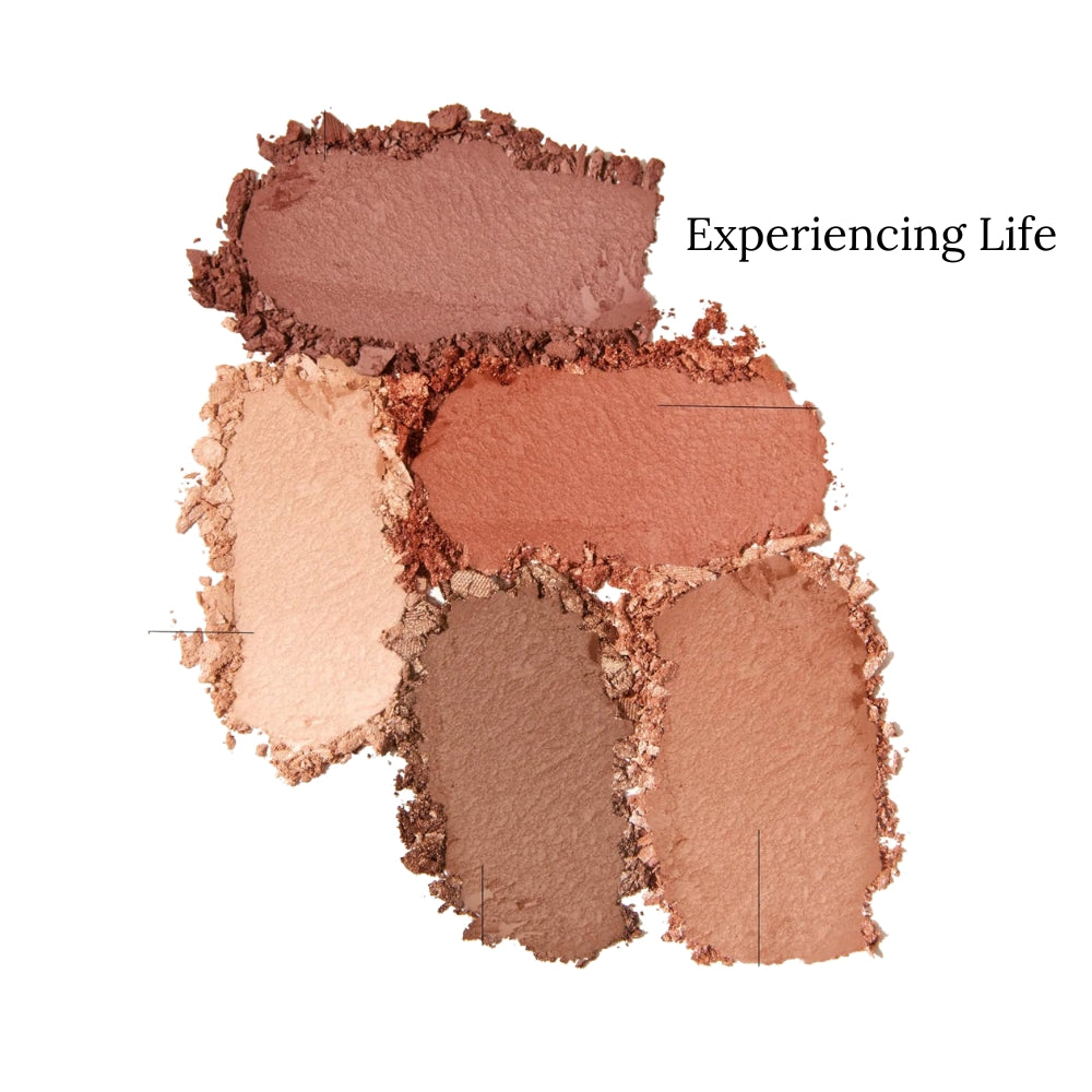 Paleta Sombra de ojos vegana, natural y sin plástico