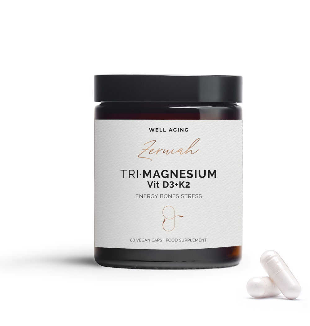 TRI·MAGNESIUM Vit D3+K2 60 Vegan caps