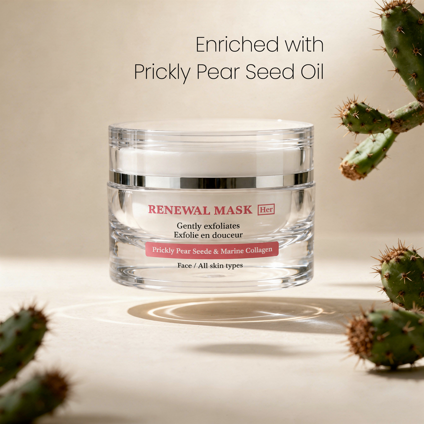 Renewal Mask · Mascarilla Exfoliante Suave de Azúcar 50 ml — Dulcima
