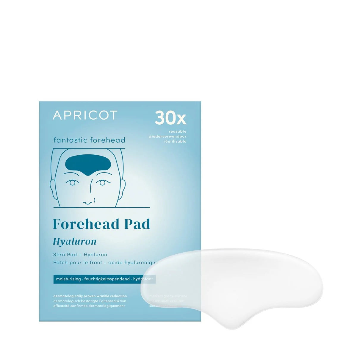 Reusable Patches for the forehead Fantastic forehead 1 reusable patch