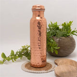 Botella de cobre martillada y pulida 750 ml