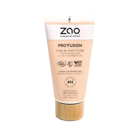ZAO Pro’Fusion Base de maquillaje fluida Bio 30 ml - 852 Beige Natural