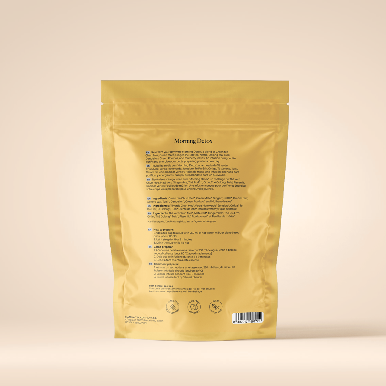 Matcha & CO - Desintoxicación matutina