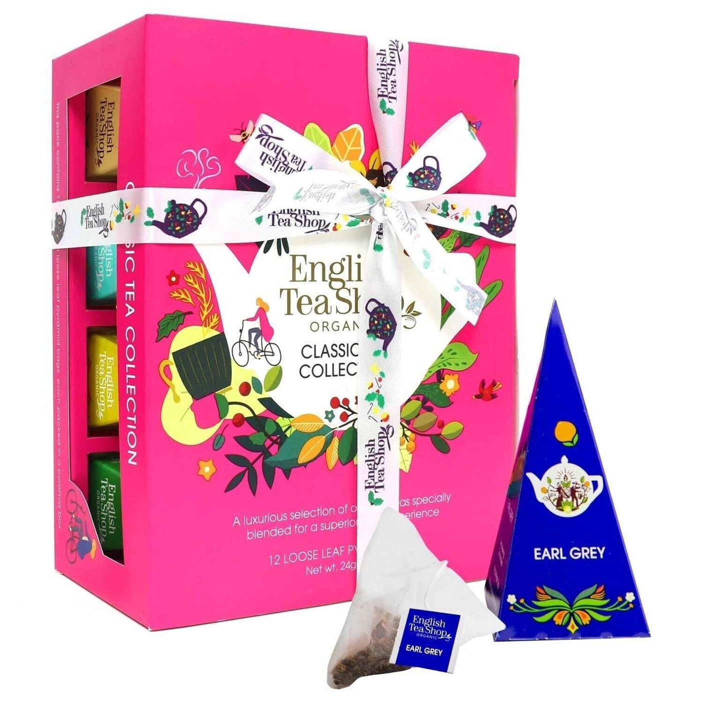 Classic Tea Gift Organic Tea 12 pyramid tea bags