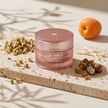 Textura de la crema Medicube Triple Collagen 4.0