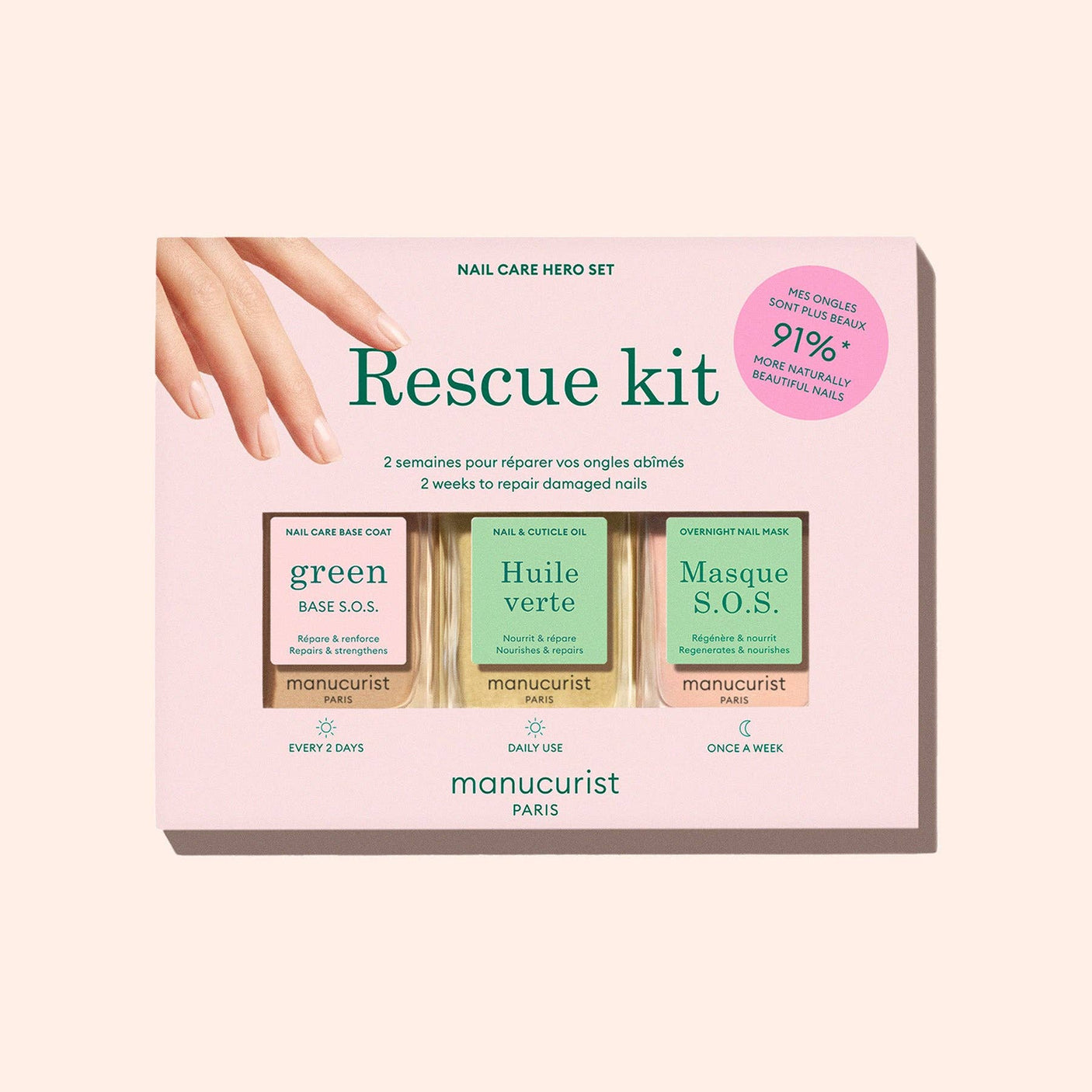 Cuidado de uñas - Kit de rescate - Manucurist (foto 1)