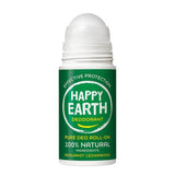 Happy Earth - Desodorante Natural en Roll-On Bergamota y Cedro