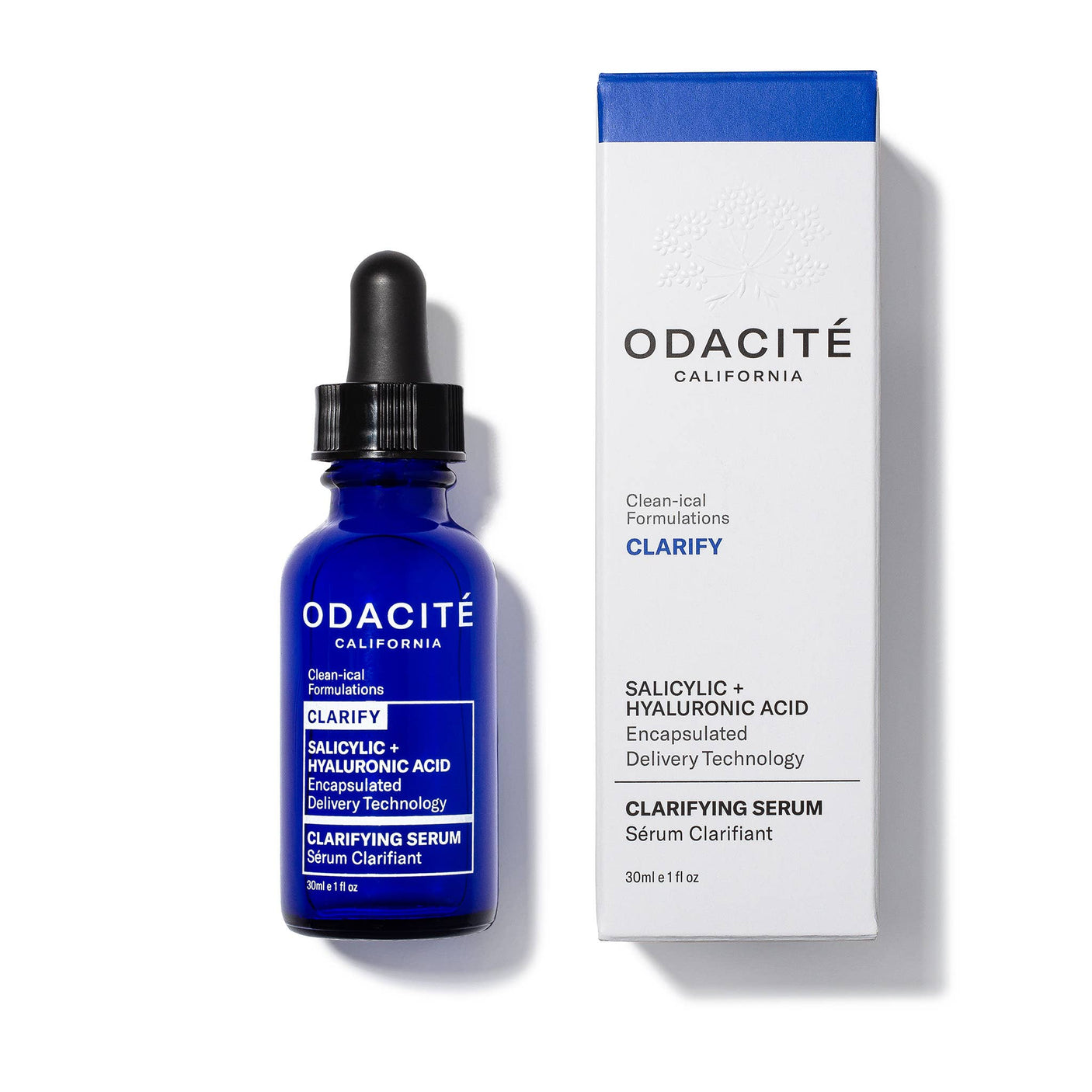 Odacité Skincare - Sérum clarificante con ácido hialurónico y salicílico