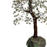 Árbol de 500 chips con base de piedra natural